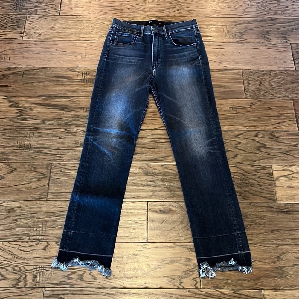 3x1 NYC Slim Cut Straight Leg High Rise Size 26